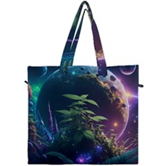 Fantasypeople Mysticism Composing Canvas Travel Bag by Jancukart