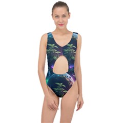 Fantasypeople Mysticism Composing Center Cut Out Swimsuit