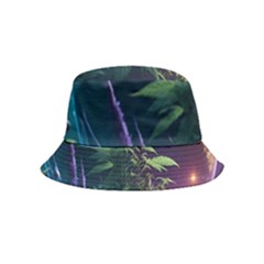 Fantasypeople Mysticism Composing Inside Out Bucket Hat (kids)