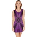 Pattern Purple Symmetry Dark Bodycon Dress View1