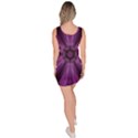 Pattern Purple Symmetry Dark Bodycon Dress View4