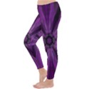 Pattern Purple Symmetry Dark Classic Winter Leggings View2