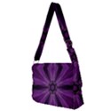 Pattern Purple Symmetry Dark Full Print Messenger Bag (M) View2