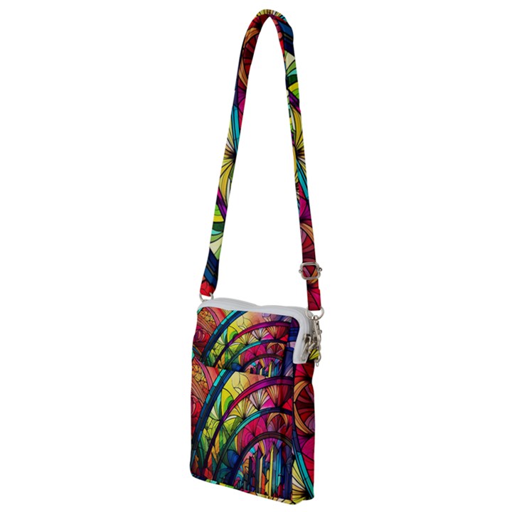 Stained Glass Window Multi Function Travel Bag