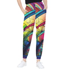 Stained Glass Window Tapered Pants by Jancukart