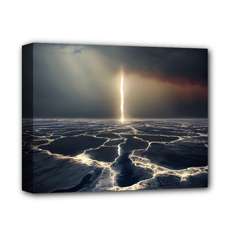 Apocalypse Armageddon Apocalyptic Deluxe Canvas 14  X 11  (stretched)