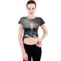 Apocalypse Armageddon Apocalyptic Crew Neck Crop Top View1