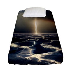 Apocalypse Armageddon Apocalyptic Fitted Sheet (single Size) by Jancukart