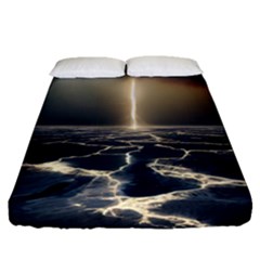 Apocalypse Armageddon Apocalyptic Fitted Sheet (queen Size)