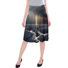 Apocalypse Armageddon Apocalyptic Midi Beach Skirt