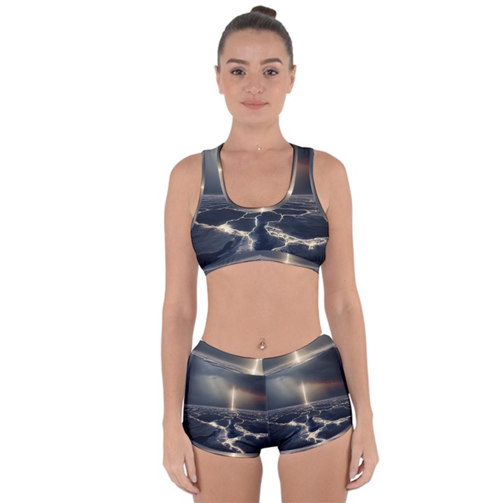 Apocalypse Armageddon Apocalyptic Racerback Boyleg Bikini Set