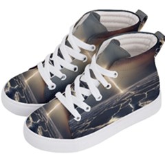 Apocalypse Armageddon Apocalyptic Kids  Hi-top Skate Sneakers