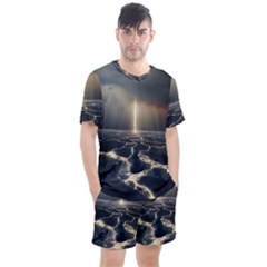 Apocalypse Armageddon Apocalyptic Men s Mesh Tee And Shorts Set