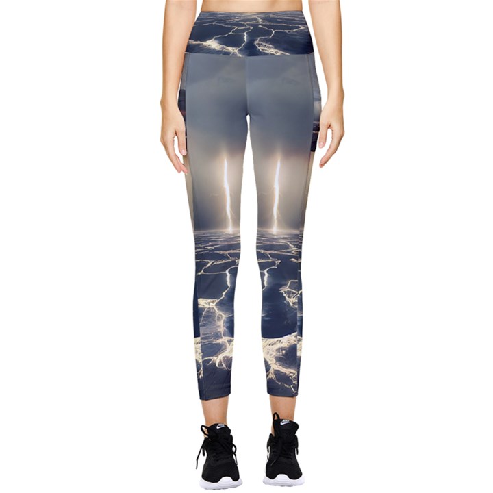 Apocalypse Armageddon Apocalyptic Pocket Leggings 