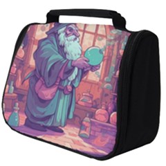 Fantasy Magic Magical Wizard Full Print Travel Pouch (big)