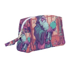 Fantasy Magic Magical Wizard Wristlet Pouch Bag (medium)