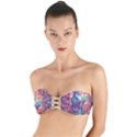 Fantasy Magic Magical Wizard Twist Bandeau Bikini Top View1