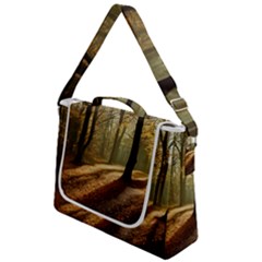 Autumn Nature Woodland Woods Trees Box Up Messenger Bag by Jancukart