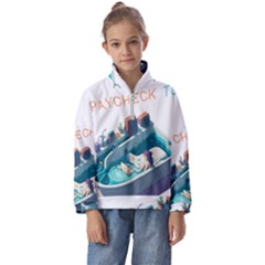 Bubble Entrepreneurship Kids  Half Zip Hoodie by jami7ahm