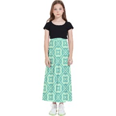 Pattern 9 Kids  Flared Maxi Skirt by GardenOfOphir