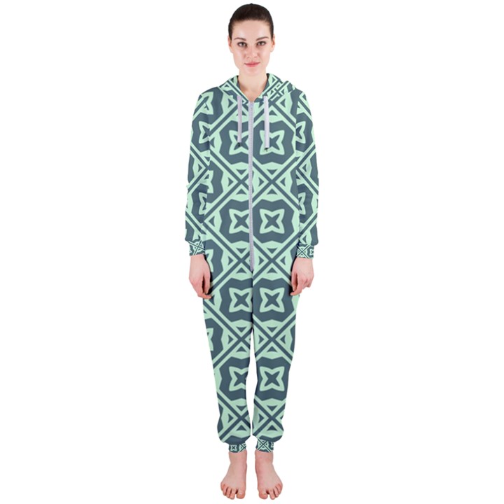 Pattern 8 Hooded Jumpsuit (Ladies)