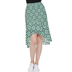 Pattern 8 Frill Hi Low Chiffon Skirt by GardenOfOphir