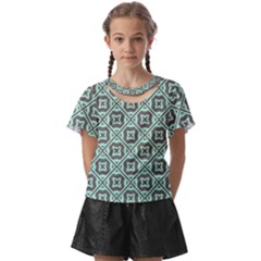 Pattern 11 Kids  Front Cut Tee by GardenOfOphir