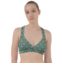 Sophisticated Pattern Sweetheart Sports Bra by GardenOfOphir