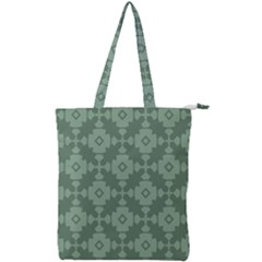 Sophisticated Pattern Double Zip Up Tote Bag by GardenOfOphir