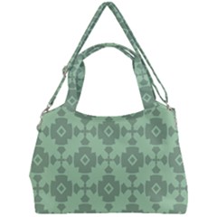 Pattern Double Compartment Shoulder Bag by GardenOfOphir