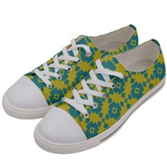 Pattern 4 Women s Low Top Canvas Sneakers by GardenOfOphir