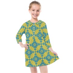 Pattern 4 Kids  Quarter Sleeve Shirt Dress by GardenOfOphir