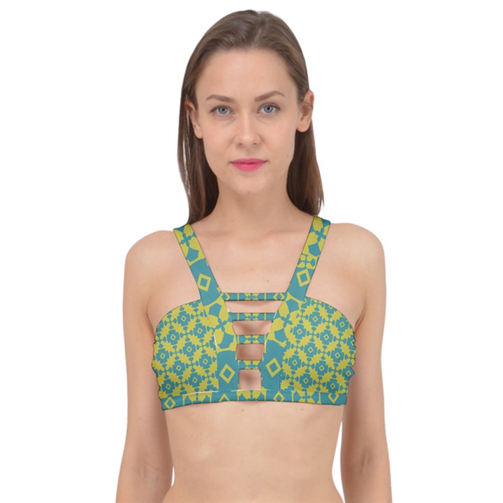 Pattern 4 Cage Up Bikini Top