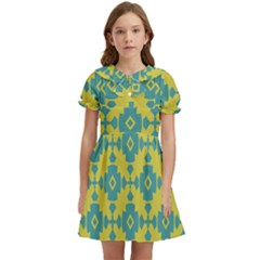 Pattern 4 Kids  Bow Tie Puff Sleeve Dress by GardenOfOphir