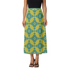 Pattern 4 Classic Midi Chiffon Skirt by GardenOfOphir