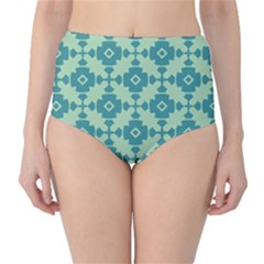 Pattern 3 Classic High-waist Bikini Bottoms by GardenOfOphir