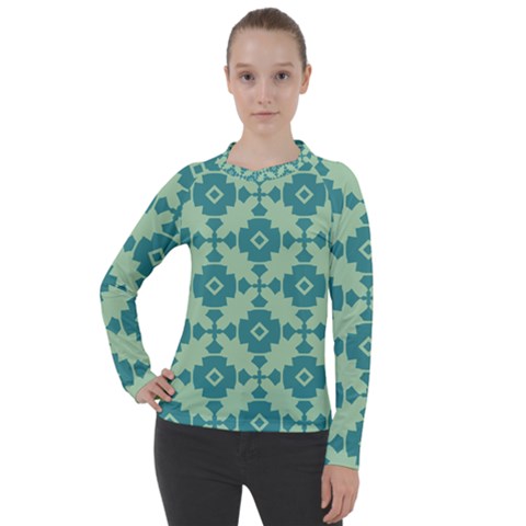 Pattern 3 Women s Pique Long Sleeve Tee by GardenOfOphir