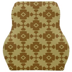 Pattern 6 Car Seat Velour Cushion  by GardenOfOphir