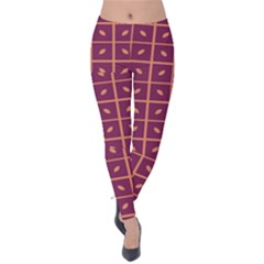 Pattern 9 Velvet Leggings by GardenOfOphir