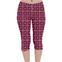 Pattern 9 Velvet Capri Leggings  View1