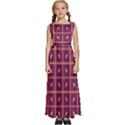 Pattern 9 Kids  Satin Sleeveless Maxi Dress View1