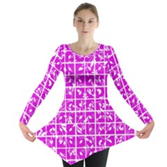 Pattern 8 Long Sleeve Tunic  by GardenOfOphir