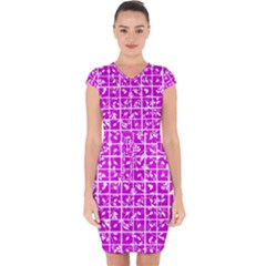 Pattern 8 Capsleeve Drawstring Dress  by GardenOfOphir