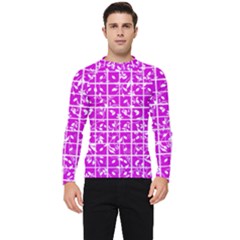 Pattern 8 Men s Long Sleeve Rash Guard by GardenOfOphir