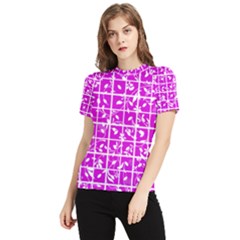 Pattern 8 Women s Short Sleeve Rash Guard