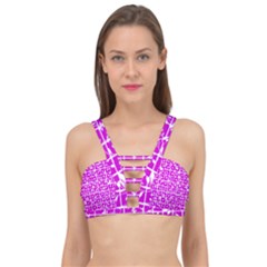 Pattern 8 Cage Up Bikini Top by GardenOfOphir