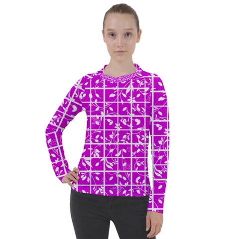 Pattern 8 Women s Pique Long Sleeve Tee by GardenOfOphir