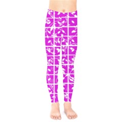 Pattern 8 Kids  Classic Winter Leggings by GardenOfOphir