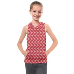 Pattern 10 Kids  Sleeveless Hoodie by GardenOfOphir