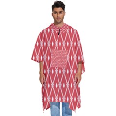 Pattern 10 Men s Hooded Rain Ponchos